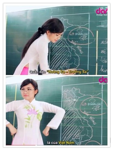 Dân mạng Việt đã quen với Trương Quý Nhi (SN 1993), cô bạn xinh xắn thường thủ vai cô giáo trong các clip hài hước của nhóm DamTV.