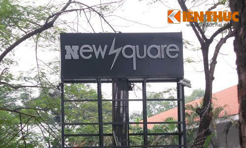 Vũ trường New Square, nơi xảy ra vụ án mạng. Vũ trường New Square, nơi xảy ra vụ án mạng.