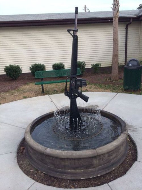 Đài phun nước đặc biệt.