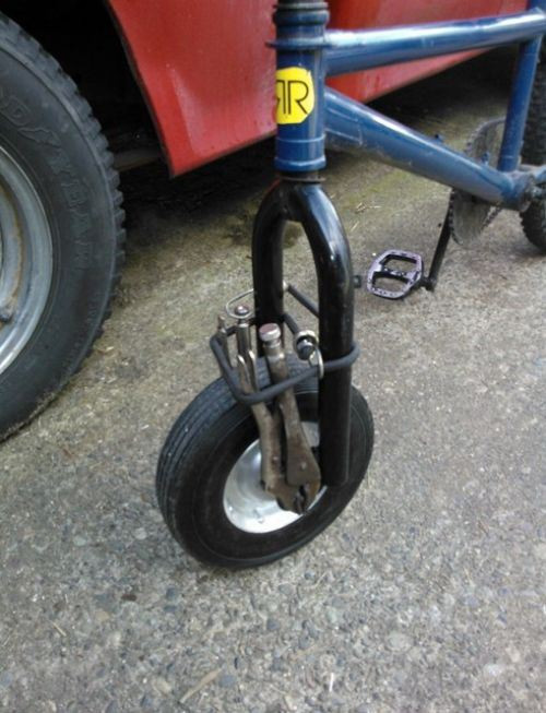 Phanh xe đạp "bá đạo".