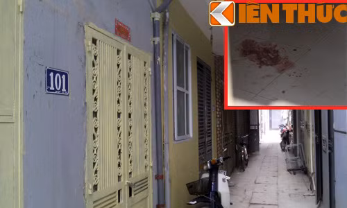 Ngôi nhà xảy ra vụ việc kinh hoàng.