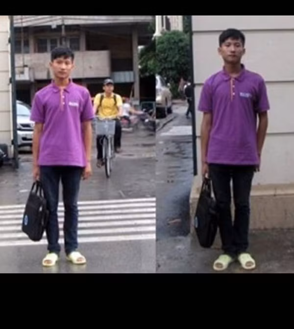 Cuối tháng 8/2013, các thành viên trên mạng xã hội đã phải ứa nước mắt khi xem hình ảnh thủ khoa Đại học Y - Nguyễn Hữu Tiến đi đôi dép tổ ong bước vào cổng trường ĐH. Tiến có gia cảnh rất khó khăn, bố phải sống trong ống cống để mưu sinh ở Hà Nội, nhưng anh chàng đã luôn nỗ lực học tập thật tốt và thi đỗ thủ khoa trường ĐH Y.