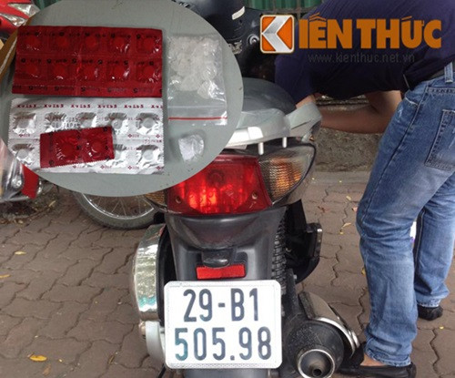 Toàn bộ số tang vật mà Nguyễn Văn Hòa mang theo.