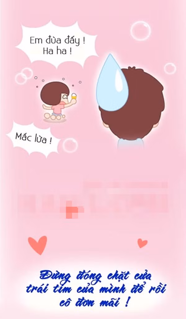 ... đừng mãi đóng chặt cánh cửa trái tim của bạn để rồi cô đơn mãi.