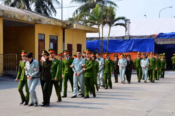 Các bị cáo bị truy tố với 8 tội danh: mua bán, tàng trữ trái phép chất ma túy; tàng trữ trái phép vũ khí quân dụng; không tố giác tội phạm; kinh doanh trái phép; làm giả tài liệu của cơ quan tổ chức; giả mạo trong công tác; đưa hối lộ và làm môi giới hối lộ...