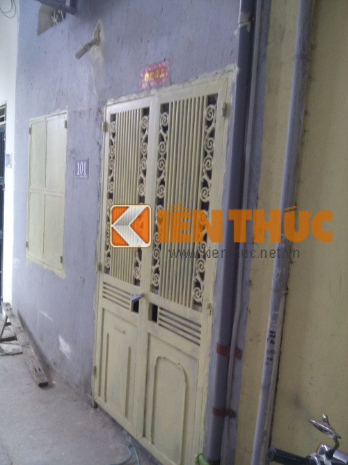 Ngôi nhà xảy ra vụ việc kinh hoàng.