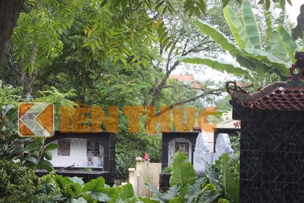 Hiện trường phát hiện thi thể nạn nhân.