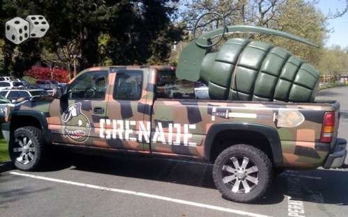 Xe mang đậm chất ngành quân đội.