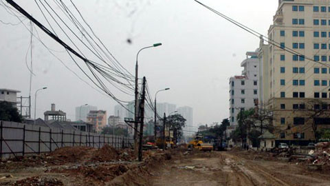 Khu vực nhà ở, xây dựng cho thuê của các tướng lĩnh quân đội.