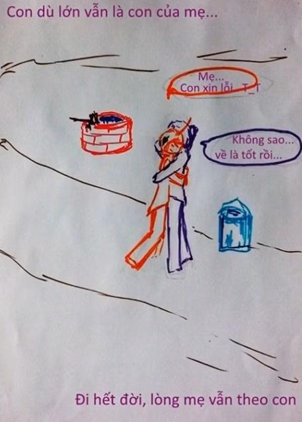 Bộ ảnh giản dị nhưng ý nghĩa này đã được nickname "Vi V.V" chia sẻ lên mạng nhân ngày 8/3. Bộ ảnh đang thu hút hơn 10.000 lượt xem, cùng hàng trăm lời bình luận xúc động từ phía thành viên mạng.