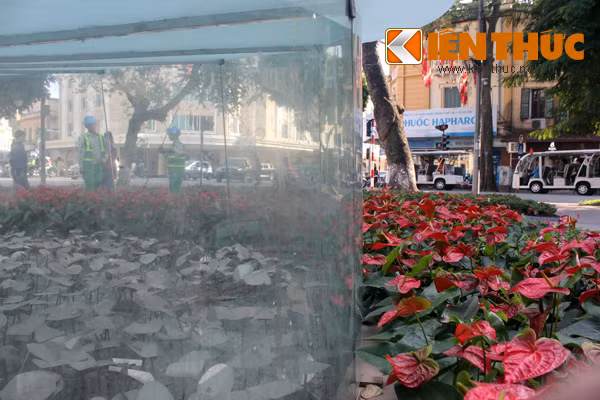 Tuy nhiên, mấy tháng gần đây chiếc đồng hồ đã không hoạt động, bụi bặm bám xung quanh các tấm kính trông rất phản cảm.