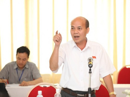 Đại biểu Quốc hội Đỗ Văn Đương: “Tôi trước sau như một chẳng có thay đổi gì, vì điều tôi nói là nói lên tiếng nói của dân”.