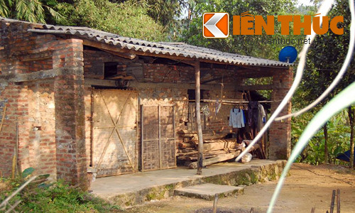 Nhà của Lon nơi xảy ra vụ việc.