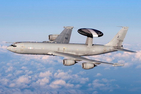 "Lính gác trời" E-3 Sentry.