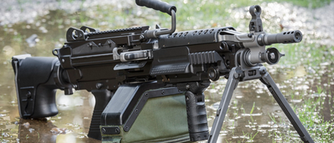 Súng máy FN Minimi Mk3 rất gọn nhẹ và thoải mái trong sử dụng.