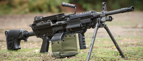 FN Minimi Mk3 phiên bản sử dụng đạn 7,62x51mm NATO với nòng to hơn rõ rệt, uy lực mạnh ở tầm xa.