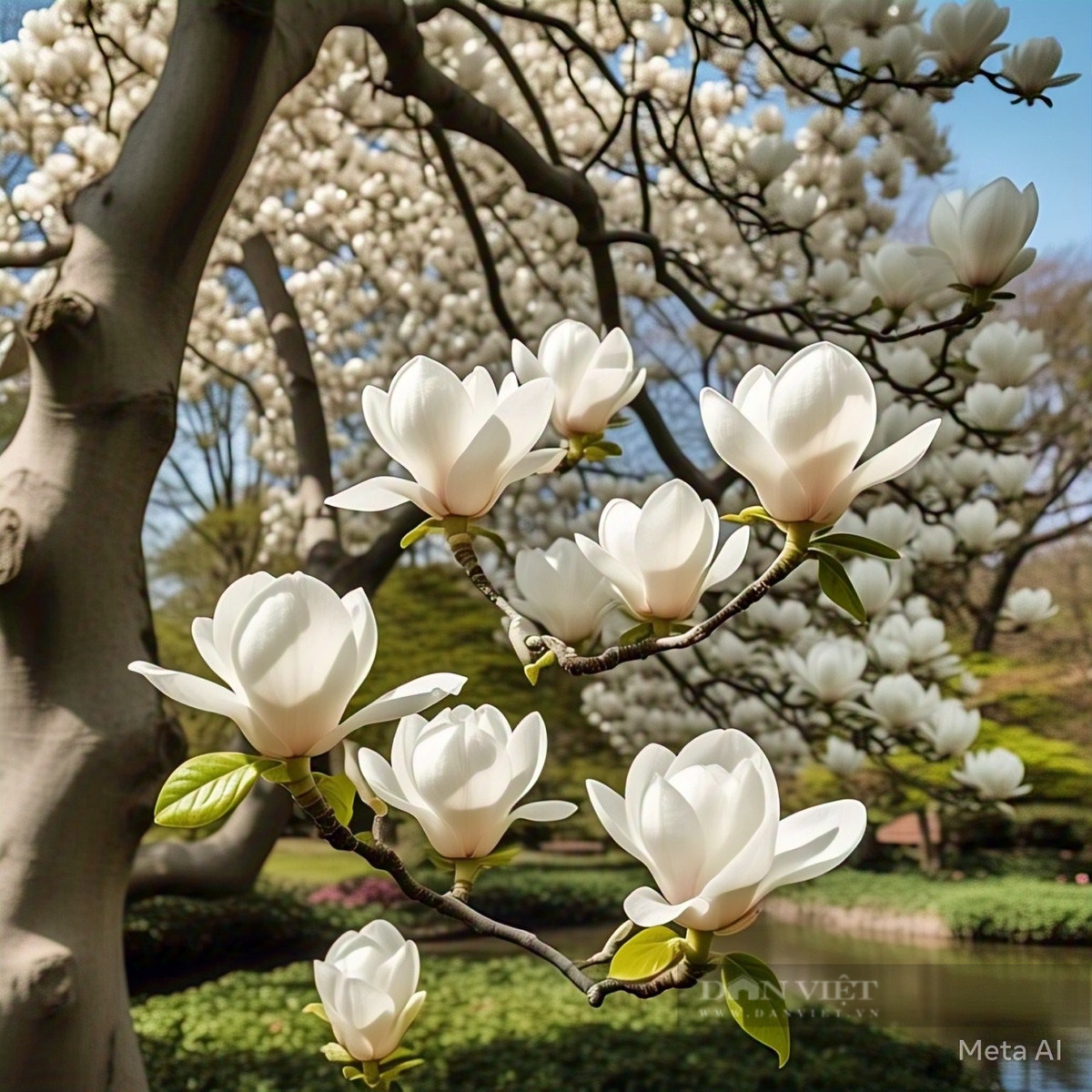  Ngôn ngữ hoa của hoa mộc lan trắng là tình yêu cao quý và trong sáng. Nó có thể tượng trưng cho một người có tính cách cao quý, phẩm chất cao quý, tình cảm sâu sắc và trong sáng và lòng biết ơn.