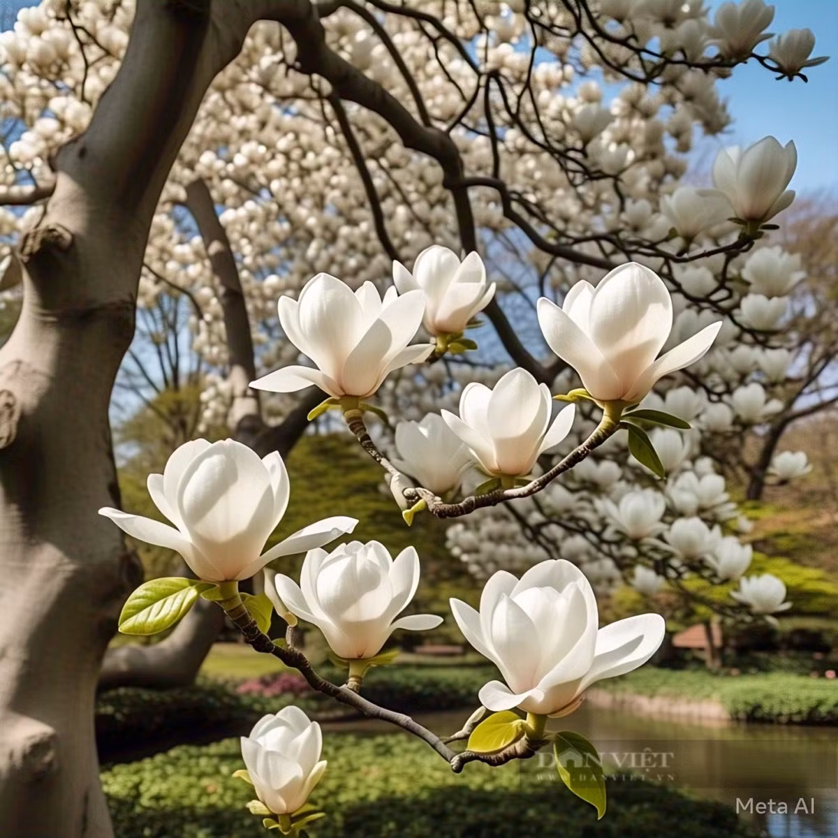  Ngôn ngữ hoa của hoa mộc lan trắng là tình yêu cao quý và trong sáng. Nó có thể tượng trưng cho một người có tính cách cao quý, phẩm chất cao quý, tình cảm sâu sắc và trong sáng và lòng biết ơn.