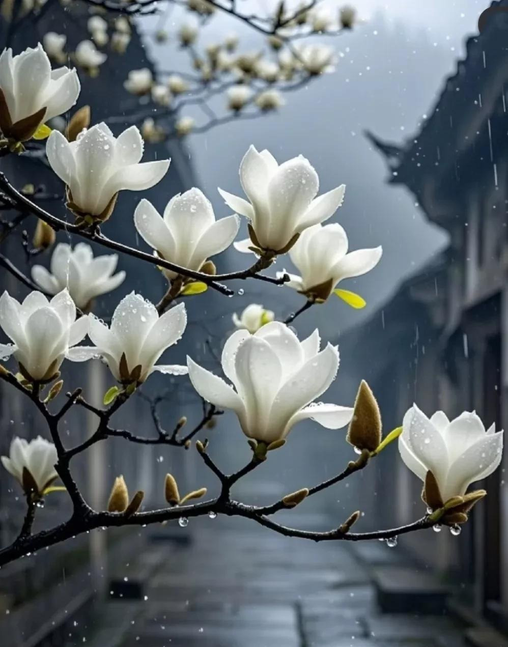 Hoa mộc lan nở vào đầu mùa xuân lạnh giá, tượng trưng cho sức mạnh và khả năng vượt qua nghịch cảnh; Do hình dáng đẹp của hoa nên nó thường được coi là biểu tượng của sự quý phái và giàu có.