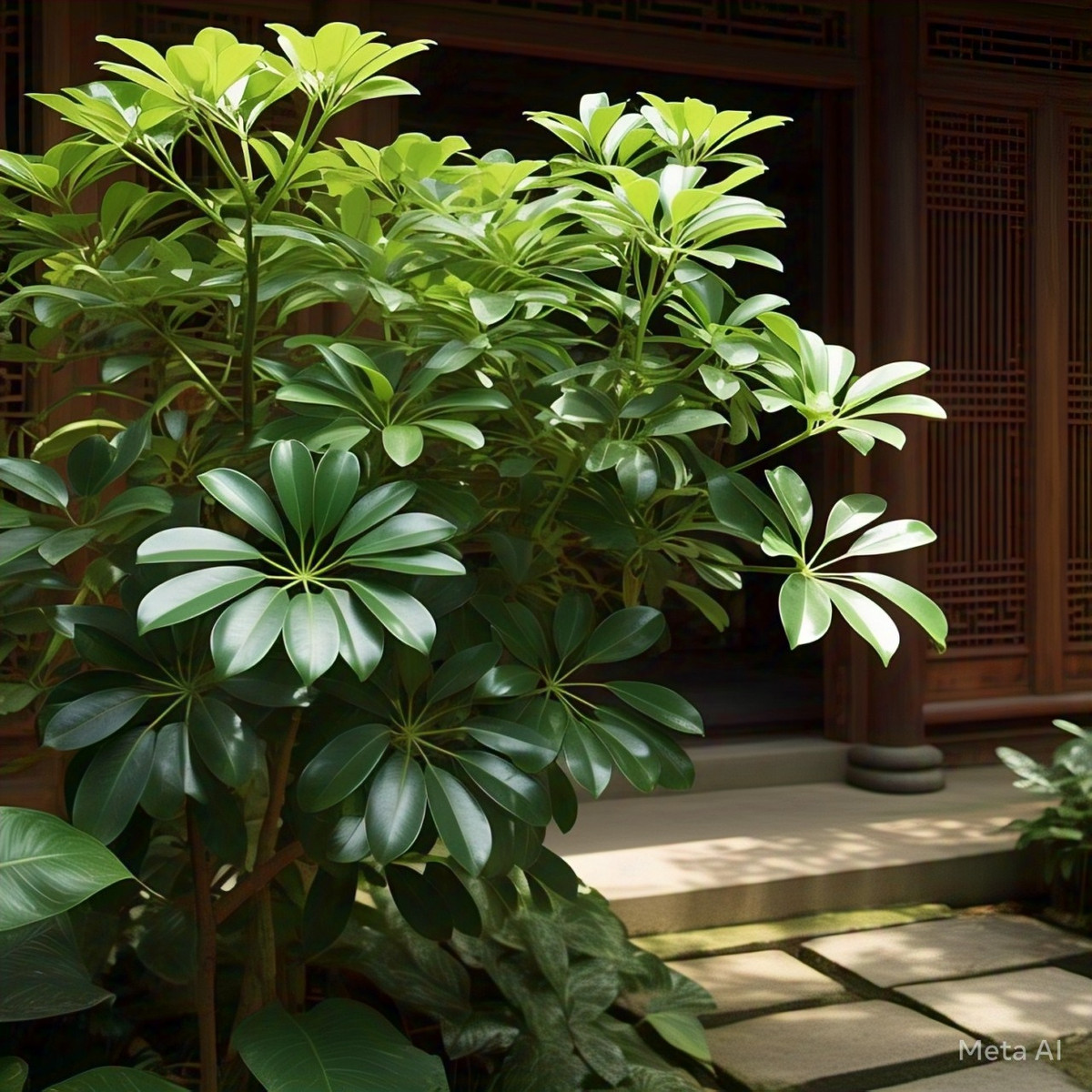  Trồng cây cảnh ngũ gia bì trong nhà gom kho báu từ tứ phía: Là cây cảnh chơi lá phổ biến. Ngũ gia bì có tên khoa học là Schefflera spp, tên tiếng Anh là Schefflera, umbrella plant hoặc umbrella tree. 