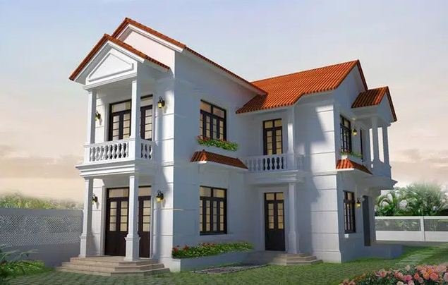 5 mẫu nhà 2 tầng đẹp chi phí chỉ 300 triệu, hợp cả thành thị và nông thôn - Hình 3 5 mau nha 2 tang dep chi phi chi 300 trieu, hop ca thanh thi va nong thon-Hinh-3