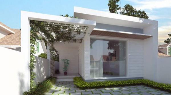 3 mẫu nhà cấp 4 vừa đẹp vừa rẻ với giá 250 triệu, 4 người ở thoải mái - Hình 2 3 mau nha cap 4 vua dep vua re voi gia 250 trieu, 4 nguoi o thoai mai-Hinh-2