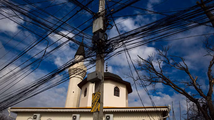 Một đường dây tải điện. (Ảnh minh họa)