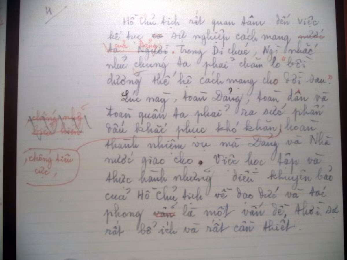 Bài viết Gương sáng đời đời của đồng chí Trường Chinh, 1980.