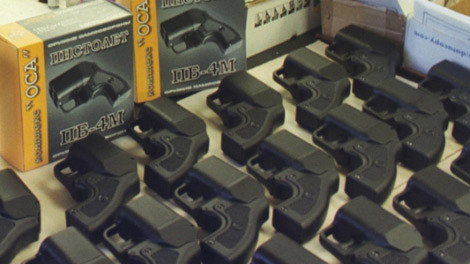 Súng ngắn gây chấn thương Osa sẽ trang bị cho Cảnh sát Quân sự Nga.