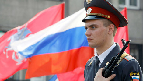 Nhân viên Cảnh sát Quân sự Nga vẫn chưa nhận được trang bị cần thiết để thực thi pháp luật.