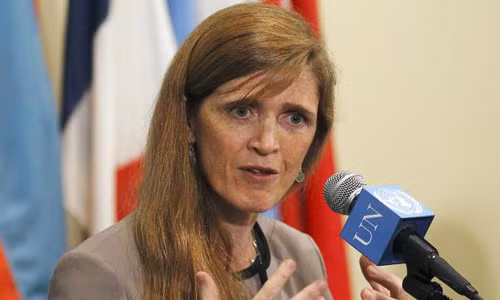 Bà Samantha Power - đại sứ Mỹ tại LHQ