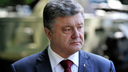 Tổng thống Ukraine Petro Poroshenko.