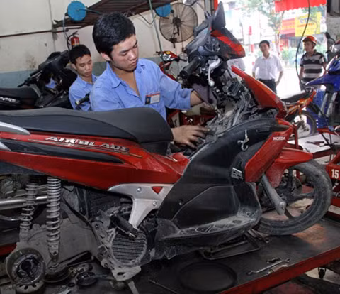 Cach tiet kiem xang cho xe may bang viec bao duong dinh ky