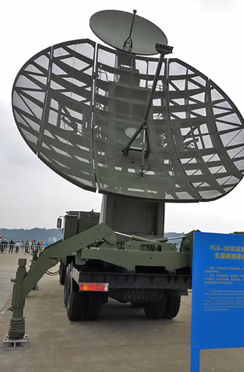 Hệ thống trinh sát tín hiệu YLC-20.