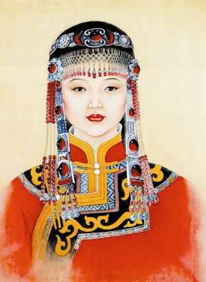 Chính trong năm này, Bố Thái được huynh trưởng của mình là Ngô Khắc Thiện hộ tống tới đô thành Thịnh Kinh của Hậu Kim để thành thân với Bát Thái tử 34 tuổi của Hậu Kim, tức Hoàng Thái Cực. Hiếu Trang Văn hoàng hậu chính là mẹ vua Thuận Trị và là bà nội của vua Khang Hy nhà Thanh trong lịch sử Trung Quốc. Ảnh: Chân dung minh họa Hiếu Trang Văn hoàng hậu.