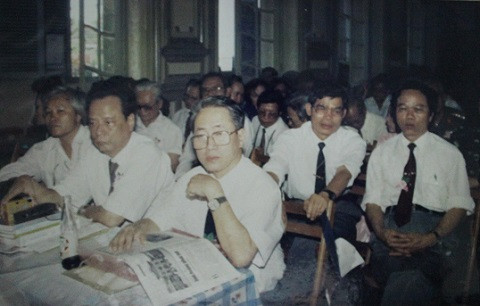 Hội thảo nghiên cứu về thân thế và sự nghiệp của Trạng Trình. Ảnh do nhà sử học Ngô Đăng Lợi cung cấp.