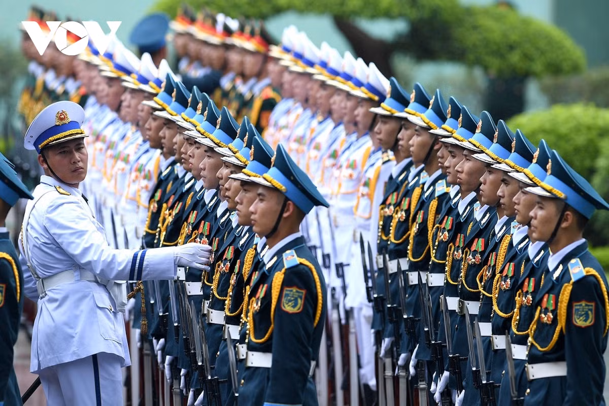 Chu tich nuoc To Lam chu tri Le don cap Nha nuoc Tong thong Nga Putin-Hinh-7