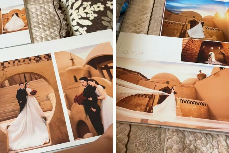 Chup anh cuoi, 7 nam sau moi biet dia diem do la lang mo