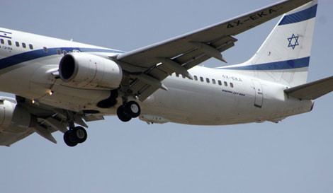 Thử nghiệm Skyshield trên máy bay Boeing 707.