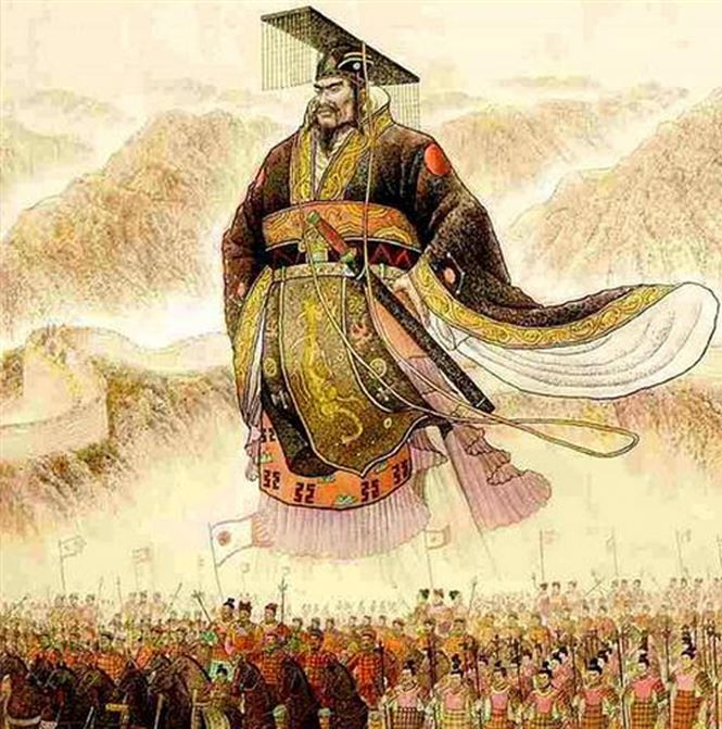 Sau khi chinh phục 6 nước chư hầu, Tần Thủy Hoàng tự đặt cho mình danh xưng Thủy hoàng đế với mục đích chứng minh rằng nhà Tần vĩ đại hơn các triều đại khác.