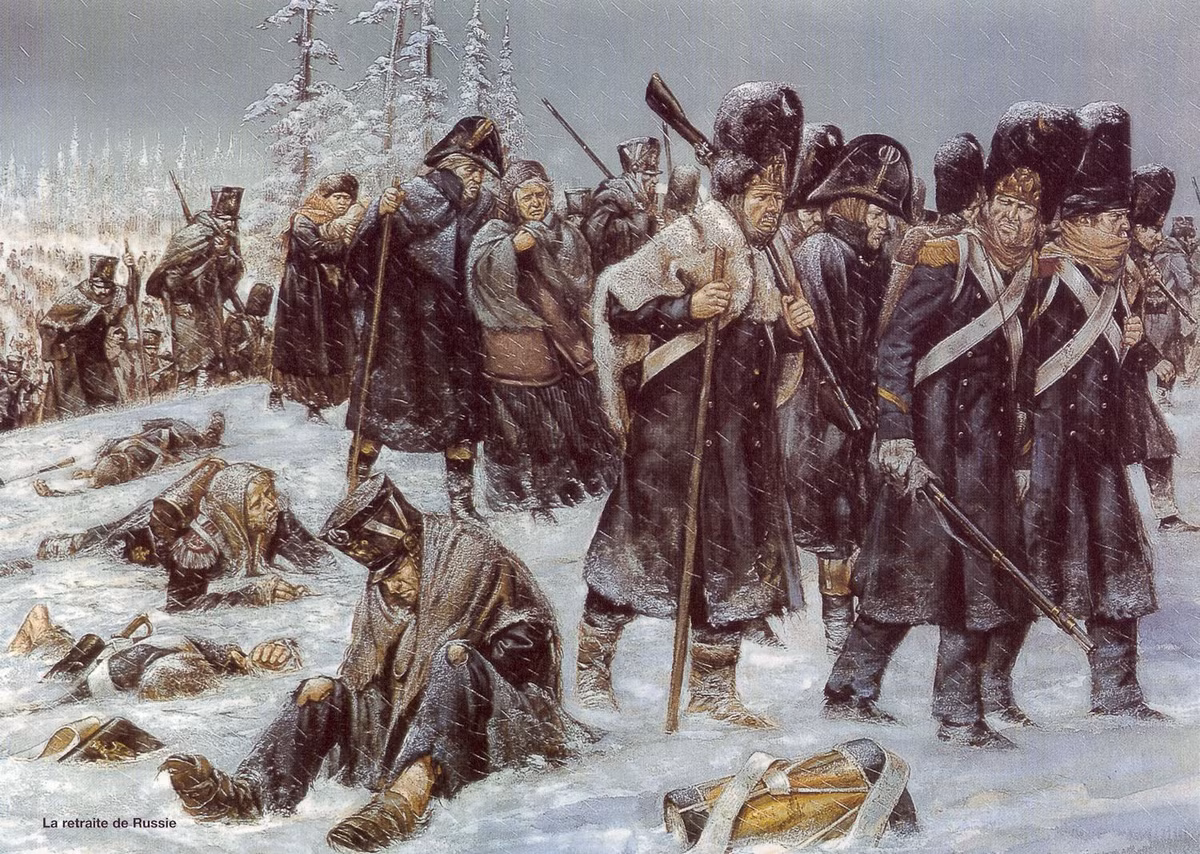 Vào ngày 19/10/1812, một tháng sau khi chiếm được Moscow, thủ đô nước Nga, Napoleon Bonaparte và quân Pháp đã buộc phải trở về nước trong một cuộc tháo chạy có thể coi là thảm họa quân sự.