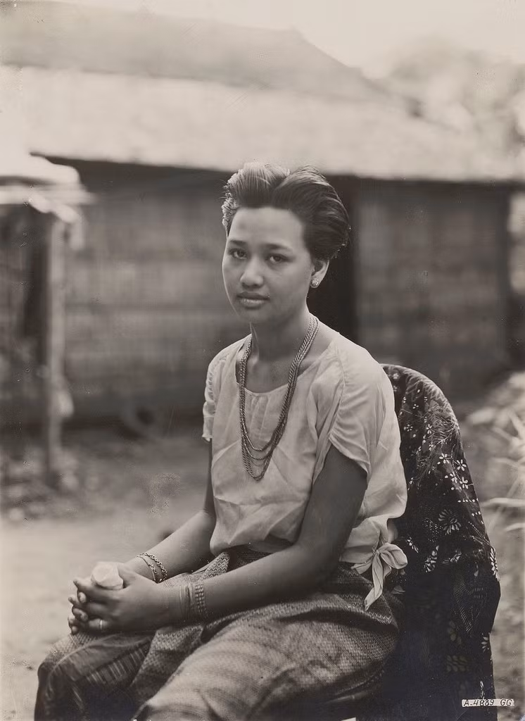 Một phụ nữ trẻ Campuchia.