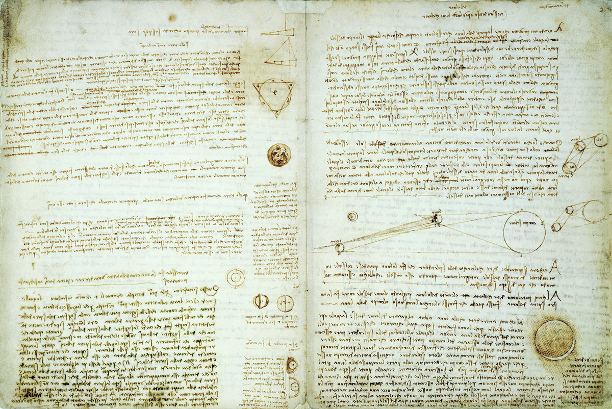 Năm 1717, Thomas Coke, Bá tước Leicester, đã mua lại cuốn sổ và lưu giữ nó trong bộ sưu tập nghệ thuật ấn tượng của ông tại dinh thự gia đình ở Anh.