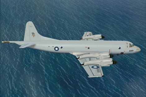 Máy bay tuần tra chống ngầm P-3C Orion.