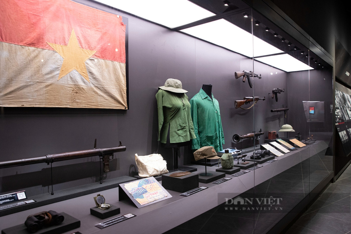 Với thiết kế hiện đại, nhiều công năng, du khách tới đây có nhiều không gian tham quan tương tác và trải nghiệm về cuộc đấu tranh giành độc lập dân tộc của Quân đội nhân dân Việt Nam từ khi nhà nước Văn Lang ra đời cho đến nay.