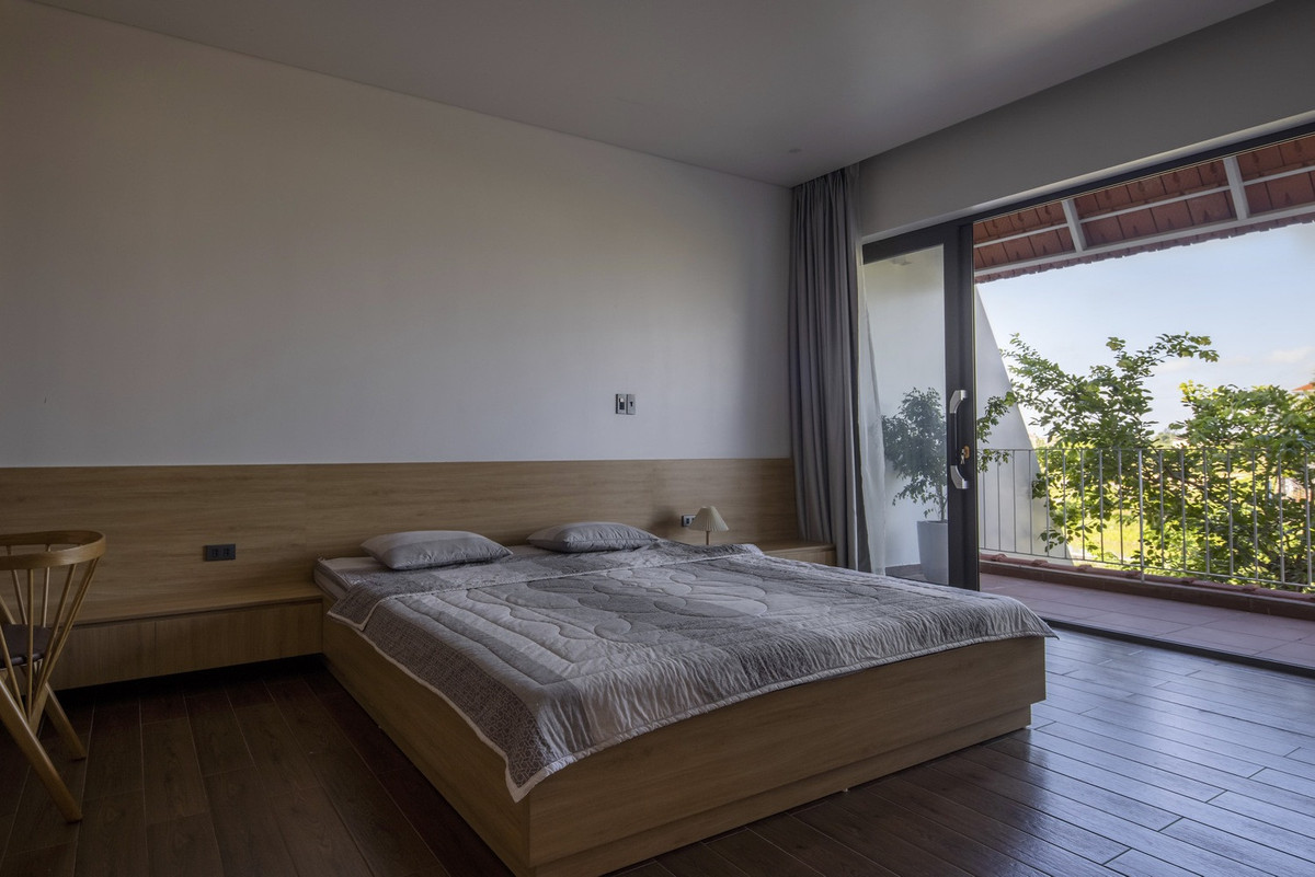 Phòng ngủ đón ánh sáng tự nhiên....