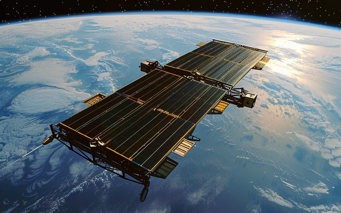 Ưu điểm của các trạm này là có thể thu thập năng lượng mà không bị ảnh hưởng bởi mùa hay chu kỳ ngày đêm. Hơn nữa, mật độ năng lượng ở không gian cao hơn nhiều - gấp khoảng 10 lần so với trung bình trên bề mặt Trái đất. Ảnh minh họa.