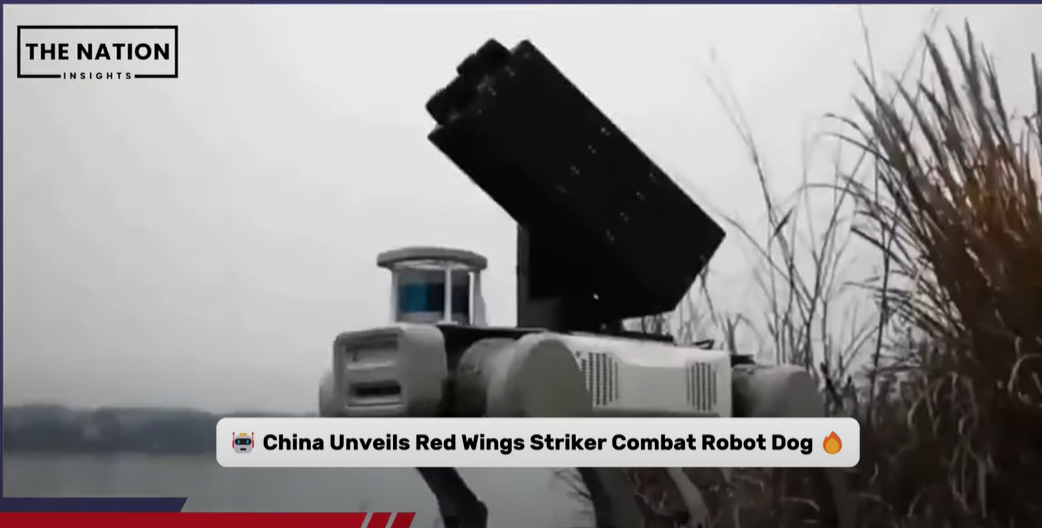 Với tầm vóc nhỏ bé, và khả năng né tránh tầm soát ảnh nhiệt, chó robot này hoàn toàn có thể tiếp cận tầm gần để phát huy sức mạnh, độ chính xác mỗi khi phóng tên lửa vào mục tiêu. Ảnh: The Nation Insights