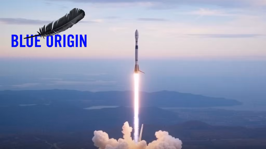 Vài giờ trước đó tại Florida, công ty tên lửa Blue Origin của tỷ phú Jeff Bezos phóng tên lửa siêu lớn mới nhất - New Glenn. Ảnh The CEO Publication