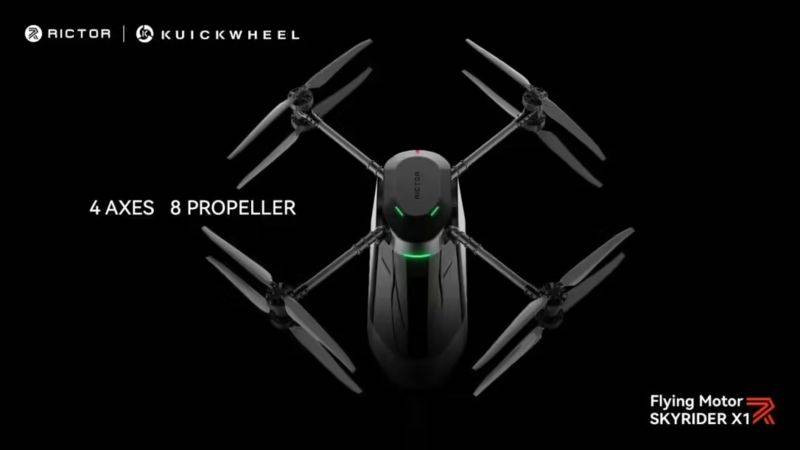 Nhưng điều này vẫn không quá đáng lo vì Skyrider X1 vẫn cho phép người dùng điều khiển bằng tay thông qua cần điều khiển.